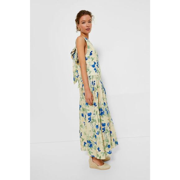 TUCKERNUCK Bellflower Blooms Ezra Dress Size L NWT Retail $298 Tuckernuck - Picture 6 of 7